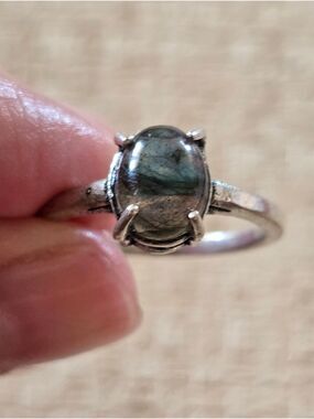 Labradorite Ring In Silver